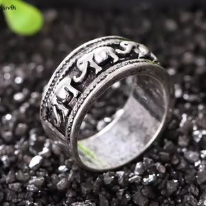 🌙🌙🌙Tribal Elephant Ring
